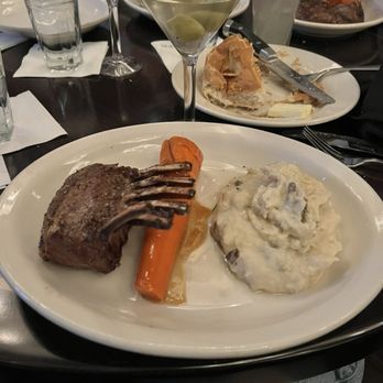 Bob's Steak & Chop House - Oklahoma City - Lamb. Only time we had full drinks all night. - Steakhouses Near Me - Oklahoma City, Oklahoma