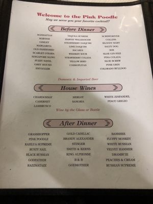 Menu photo 8 Pink Poodle Steakhouse Crescent, IA Menu photo 8 Pink Poodle Steakhouse Crescent, IA