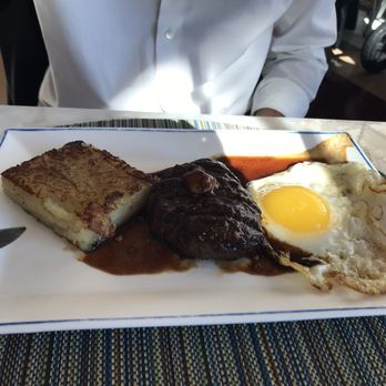 Lago - Steak and eggs with hashbrown - Italian Near Me - Las Vegas, Nevada