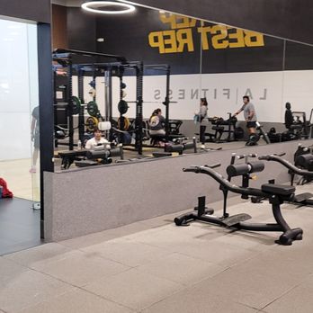 LA Fitness - Converted Basketball court to weight room. - Gyms Near Me - Long Beach, California