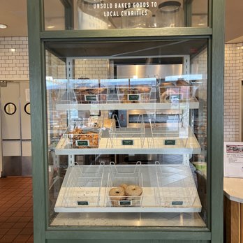 Panera Bread - Our bagel  choice not much - Salad Near Me - Concord, North Carolina