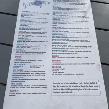Tiki Bar - The menu - Tiki Bars Near Me - Solomons, Maryland Tiki Bar - The menu - Tiki Bars Near Me - Solomons, Maryland