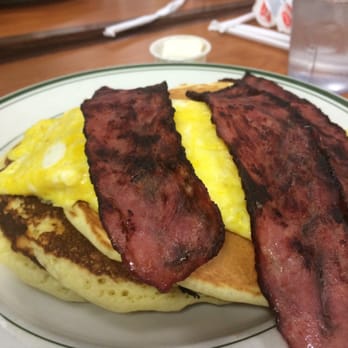 Squire's Diner - Lumberjack breakfast with turkey bacon and scrambled eggs - Diners Near Me - New York, New York Squire's Diner - Lumberjack breakfast with turkey bacon and scrambled eggs - Diners Near Me - New York, New York