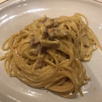 Settembrini 18 - Carbonara (half order) - Italian Near Me - Milan, Michigan Settembrini 18 - Carbonara (half order) - Italian Near Me - Milan, Michigan