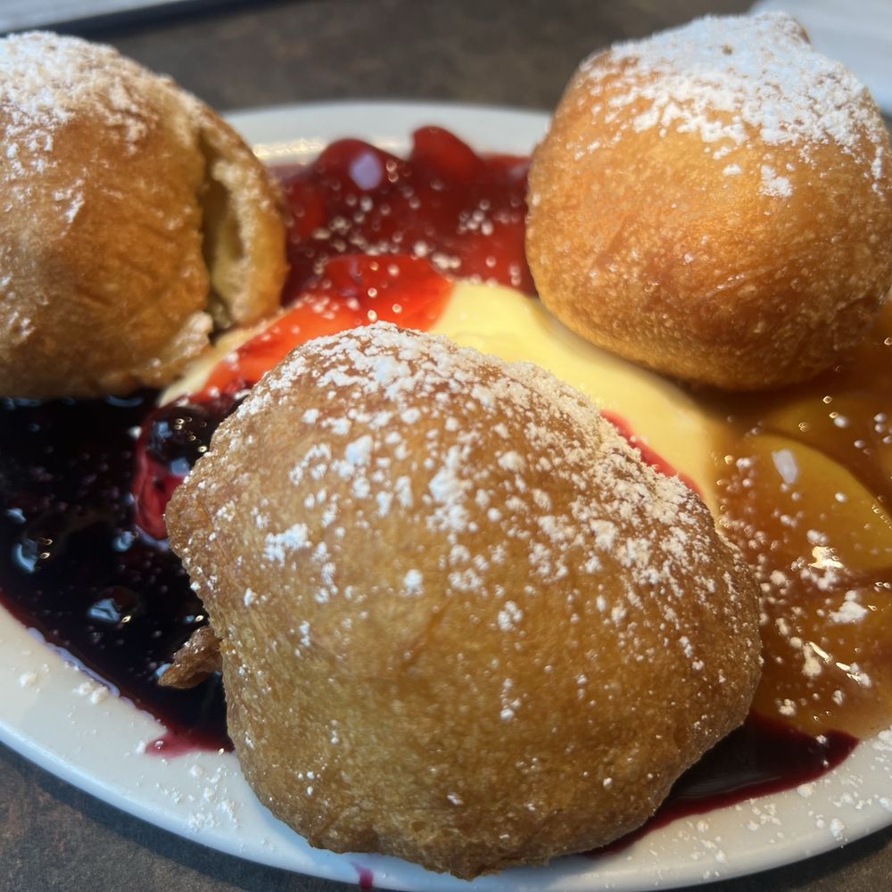 Huckleberry's - Mardi Gras Beignets - Breakfast & Brunch Near Me - Arlington, Texas Huckleberry's - Mardi Gras Beignets - Breakfast & Brunch Near Me - Arlington, Texas