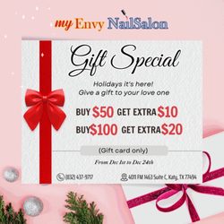 My Envy Nail Salon - Happy Holidays to everyone!