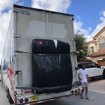 MJ Insta-Movers - Bed. Strapped to back of truck for a cross country move. - Movers Near Me MJ Insta-Movers - Bed. Strapped to back of truck for a cross country move. - Movers Near Me