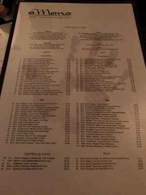 Menu photo 6 aMano Restaurant Mattituck, NY Menu photo 6 aMano Restaurant Mattituck, NY