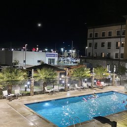 The pool at night The pool at night