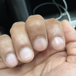 The Gents Place - Right hand cuticles (post service)