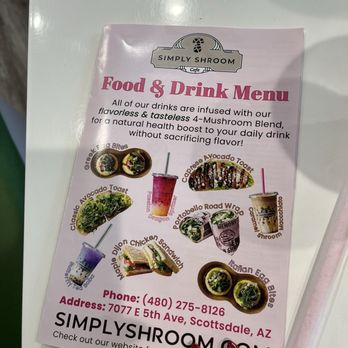 Simply Shroom Cafe - Coffee & Tea Near Me - Scottsdale, Arizona