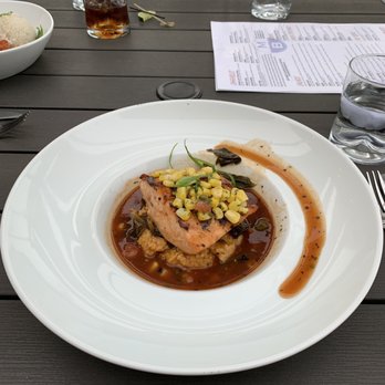 Magnolia Blue - Salmon dish...amazing - Southern Near Me - High Point, North Carolina