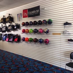 Pro shop, bags balls shoes