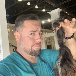 After two years of growing my hair. After two years of growing my hair.