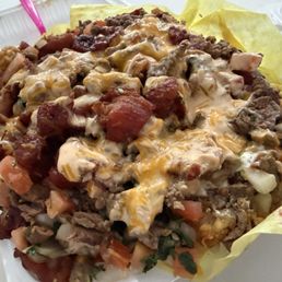 Medium Pac Man Fries with tots. Served 2-4. Medium Pac Man Fries with tots. Served 2-4.