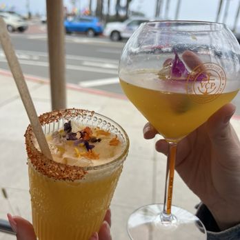 Jeannine's Bakery & Restaurant - Passion fruit margarita and mimosa - Coffee & Tea Near Me - Santa Barbara, California