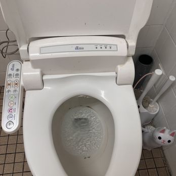 Samurai Noodle - a toilet with the lid up - Ramen Near Me - Draper, Utah Samurai Noodle - a toilet with the lid up - Ramen Near Me - Draper, Utah
