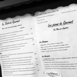 Le Bistrot Gourmet - Carte du moment. Tout est fait maison!