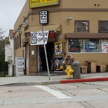 55 Thai Kitchen - The hidden gem - In the back of this rugged liquor store! - Thai Near Me - San Diego, California