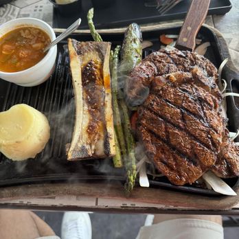 República Cantina De México - Ribeye with Bone Marrow - Mexican Near Me - Laredo, Texas