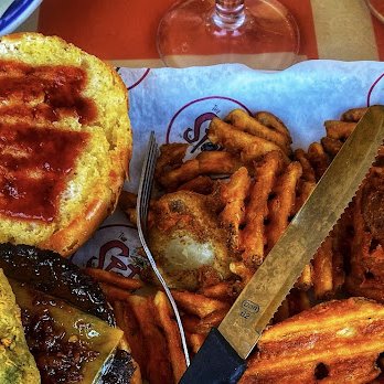 The Spot - Burger w/Fries - Burgers Near Me - Galveston, Texas The Spot - Burger w/Fries - Burgers Near Me - Galveston, Texas