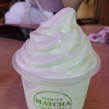 Matcha Cafe Maiko - Earl grey matcha soft serve - Ice Cream & Frozen Yogurt Near Me - Flushing, New York