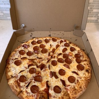 Pizza Express OC - One topping pepperoni pizza - Pizza Near Me - Anaheim, California