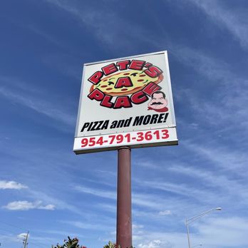 Pete's-A-Place - Pizza Near Me - Fort Lauderdale, Florida Pete's-A-Place - Pizza Near Me - Fort Lauderdale, Florida