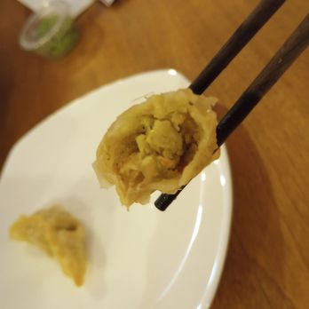 On Rice - Inside the gyoza. - Japanese Near Me - Ottawa, Ontario
