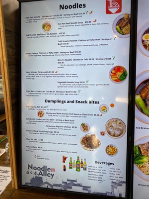 Menu photo 4 Noodle Alley Cedar Park, TX