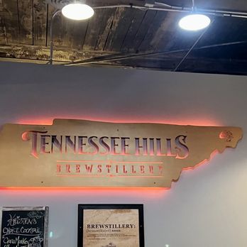 Tennessee Hills Brewstillery - Color-changing sign and definition of brewstillery. - Brewpubs Near Me - Johnson City, Tennessee Tennessee Hills Brewstillery - Color-changing sign and definition of brewstillery. - Brewpubs Near Me - Johnson City, Tennessee