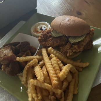 Southerns - Fried Chicken sandwich, cracklins, and fries - Cajun/Creole Near Me - Metairie, Louisiana Southerns - Fried Chicken sandwich, cracklins, and fries - Cajun/Creole Near Me - Metairie, Louisiana