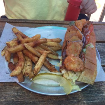 The Shack - Haddock sandwich with crispy fries on toasted bun! - Seafood Near Me - Old Orchard Beach, Maine The Shack - Haddock sandwich with crispy fries on toasted bun! - Seafood Near Me - Old Orchard Beach, Maine