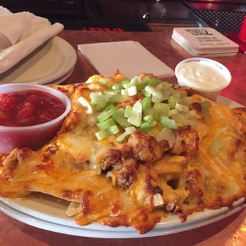 3 Sheets - Buffalo chicken nachos. Delicious - Sports Bars Near Me - New York, New York 3 Sheets - Buffalo chicken nachos. Delicious - Sports Bars Near Me - New York, New York