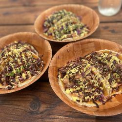 Leahi Health - Koloa - Beet crunch tacos and vegan tuna taco