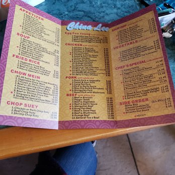 China Lee - Menu - Chinese Near Me - Sparks, Nevada
