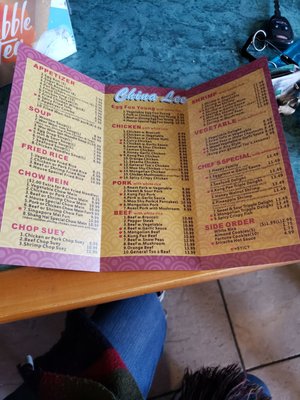 Menu photo 2 China Lee Sparks, NV