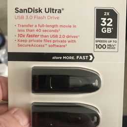 2 pack USB3.0 32gb for $10.99