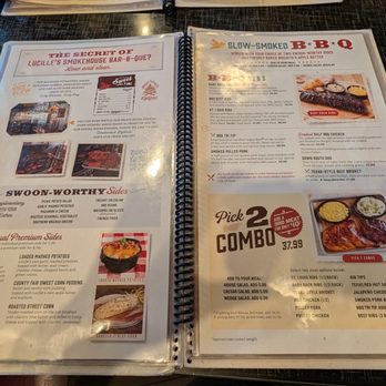 Lucille's Smokehouse Bar-B-Que - Entrees and combos menu - Barbeque Near Me - Brea, California