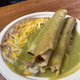 Taquitos plate Taquitos plate