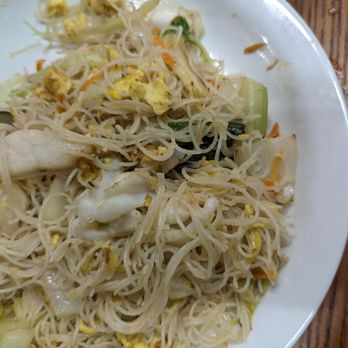 China Stix - Seafood lo mein, plenty of seafood and bok choy. - Chinese Near Me - Fairfield, California
