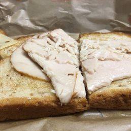 I know I ordered it plain but some turkey would've been nice.