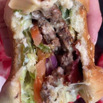 Sam’s Burgers - Double avocado burger. - Burgers Near Me - Fresno, California Sam’s Burgers - Double avocado burger. - Burgers Near Me - Fresno, California