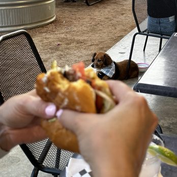 Rogers Roundhouse - RRH burger - Beer Gardens Near Me - Fort Worth, Texas