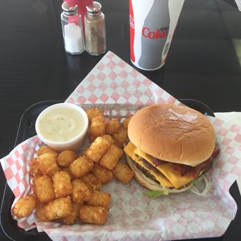Burger Box - #2 Double Cheeseburger + bacon and jalapeños - Fast Food Near Me - Richland Hills, Texas
