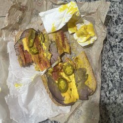 QuikTrip - Bread bowl filled with mustard