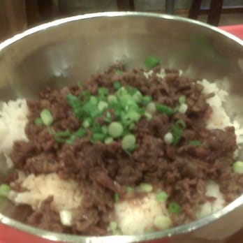 Crisp - seoul steak bowl - bulgogi over steamed rice - Korean Near Me - Chicago, Illinois Crisp - seoul steak bowl - bulgogi over steamed rice - Korean Near Me - Chicago, Illinois