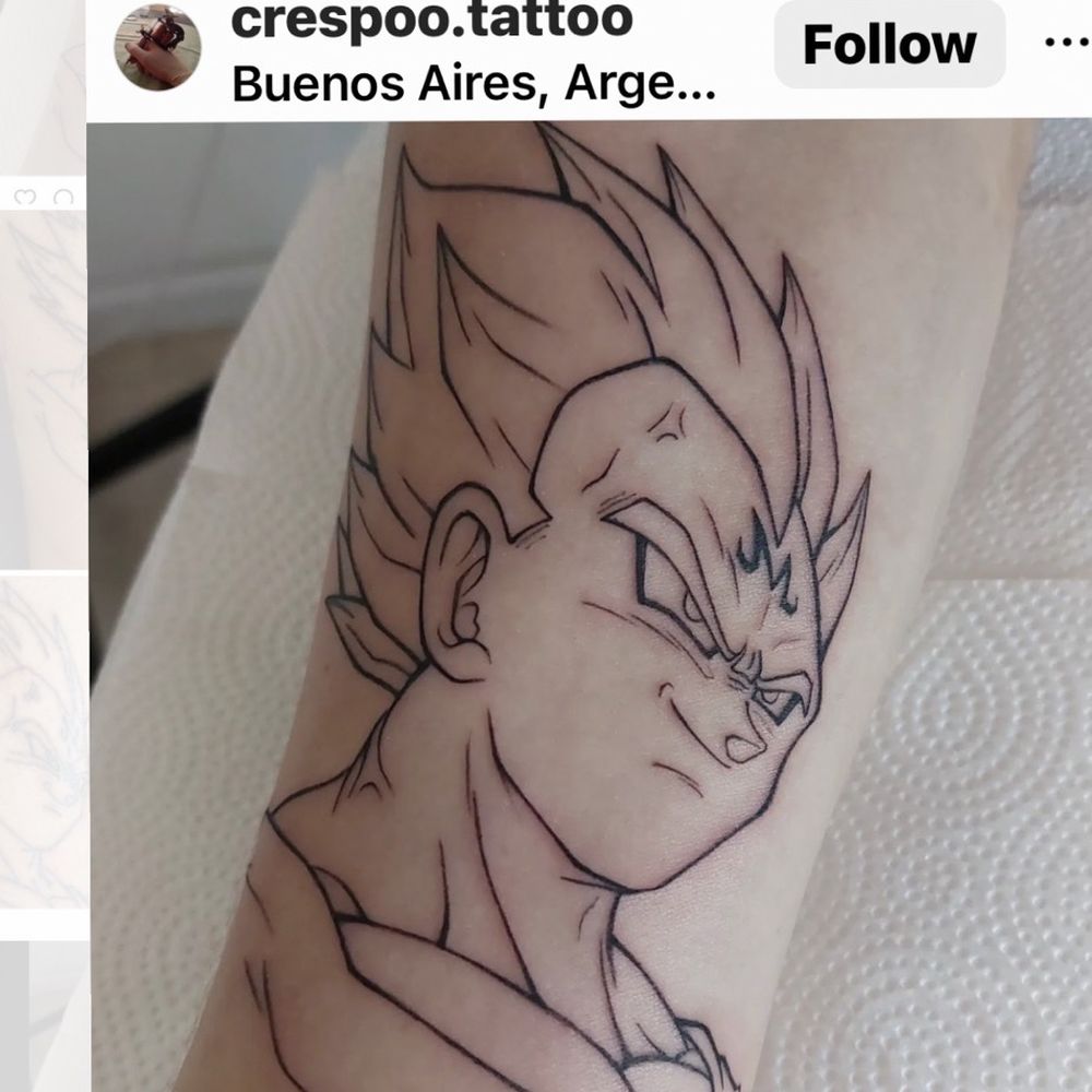 Massive Tattoo Studio - The pic I showed many times vegeta. - Tattoo Near Me - Las Vegas, Nevada