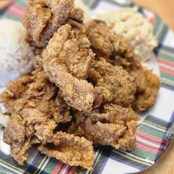 Pokai Bay Restaurant - Garlic chicken plate - Shaved Ice Near Me - Waianae, Hawaii Pokai Bay Restaurant - Garlic chicken plate - Shaved Ice Near Me - Waianae, Hawaii