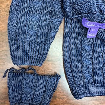 Knitwear Doctor - SHORTEN SLEEVES ON SWEATER - Sewing & Alterations Near Me - Costa Mesa, California Knitwear Doctor - SHORTEN SLEEVES ON SWEATER - Sewing & Alterations Near Me - Costa Mesa, California